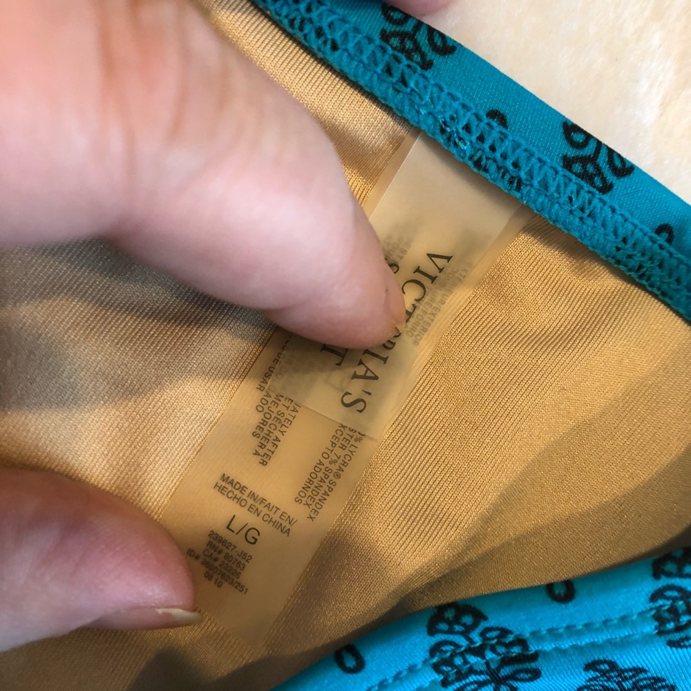 Victoria Secret blue bikini large - Picture 6 of 7